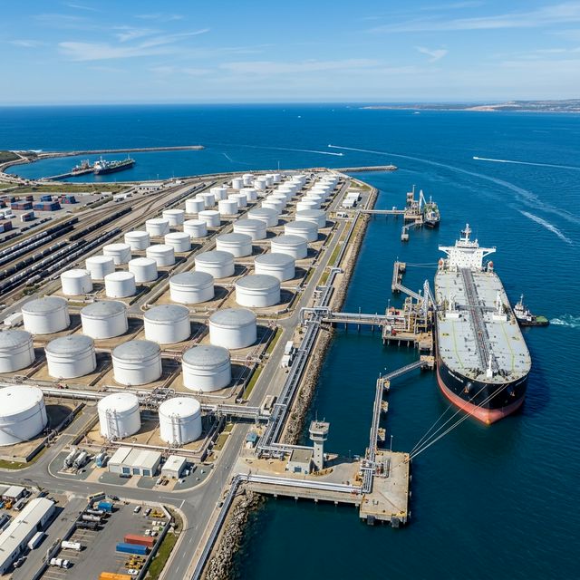 Oil Terminal Port
